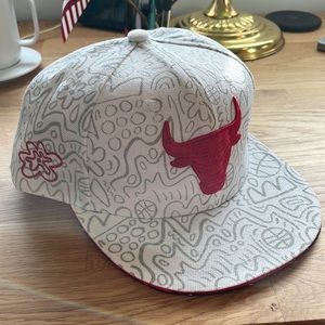 Chicago Bulls 2021/2022 Artist Hat Series @kellyknaga